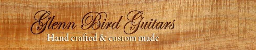 Glenn Bird Custom handmade guitars