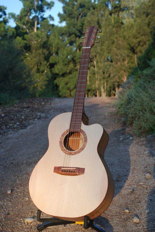 Custom made Southern Belle cutaway acoustic